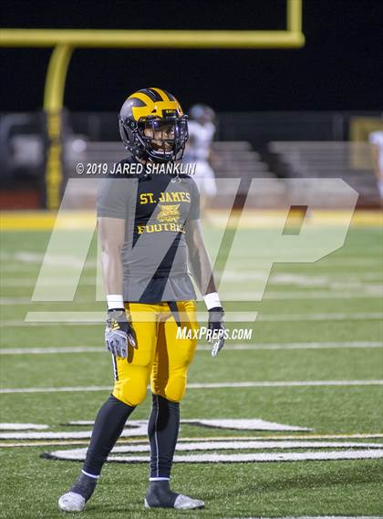 Thumbnail 1 in Brusly @ St. James(LHSAA Class 3A Quarterfinals) photogallery.