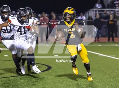 Thumbnail 1 in Brusly @ St. James(LHSAA Class 3A Quarterfinals) photogallery.