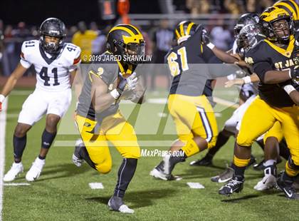 Thumbnail 1 in Brusly @ St. James(LHSAA Class 3A Quarterfinals) photogallery.
