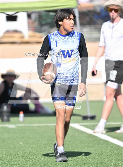 Thumbnail 2 in San Pasqual Valley vs. Monument Valley (ACU 7v7 Tournament) photogallery.