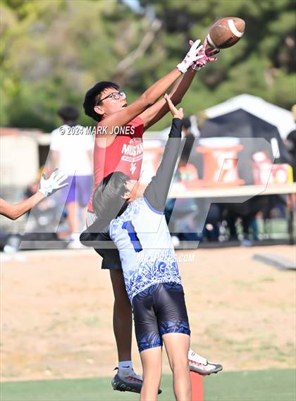 Thumbnail 3 in San Pasqual Valley vs. Monument Valley (ACU 7v7 Tournament) photogallery.