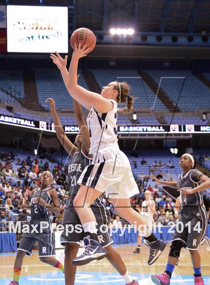 Thumbnail 3 in Riverside vs. Bishop McGuinness (NCHSAA 1A Final) photogallery.