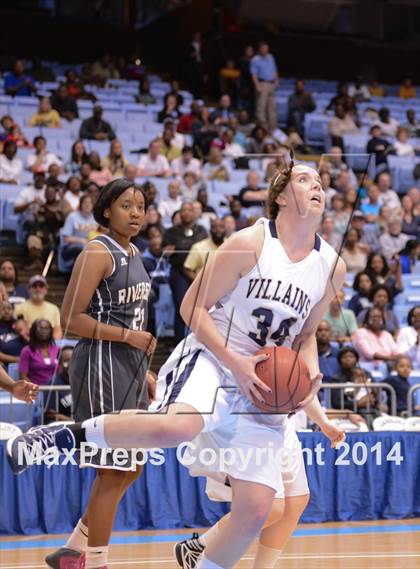 Thumbnail 2 in Riverside vs. Bishop McGuinness (NCHSAA 1A Final) photogallery.