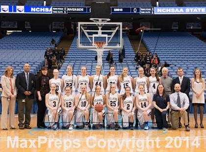 Thumbnail 1 in Riverside vs. Bishop McGuinness (NCHSAA 1A Final) photogallery.
