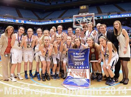 Thumbnail 2 in Riverside vs. Bishop McGuinness (NCHSAA 1A Final) photogallery.