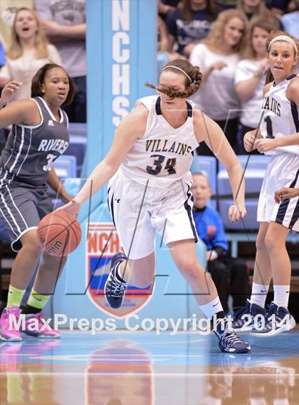 Thumbnail 2 in Riverside vs. Bishop McGuinness (NCHSAA 1A Final) photogallery.