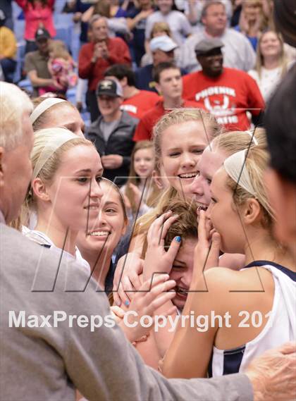 Thumbnail 2 in Riverside vs. Bishop McGuinness (NCHSAA 1A Final) photogallery.