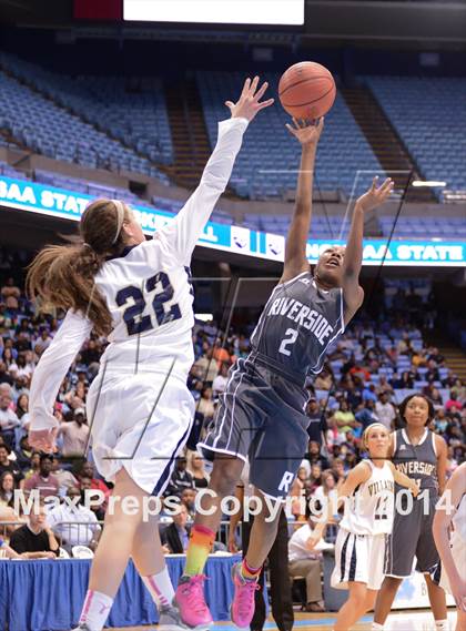Thumbnail 3 in Riverside vs. Bishop McGuinness (NCHSAA 1A Final) photogallery.