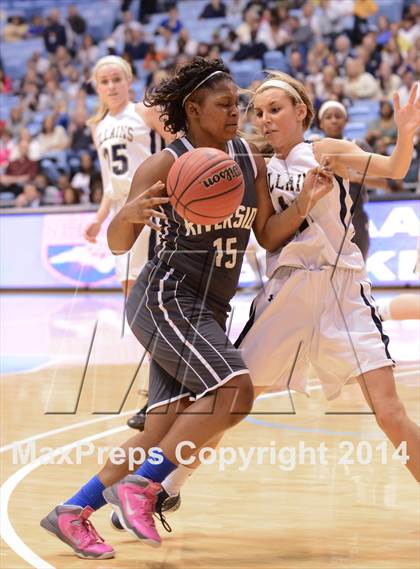 Thumbnail 1 in Riverside vs. Bishop McGuinness (NCHSAA 1A Final) photogallery.