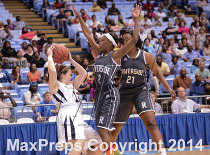 Thumbnail 2 in Riverside vs. Bishop McGuinness (NCHSAA 1A Final) photogallery.