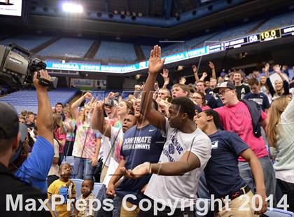 Thumbnail 2 in Riverside vs. Bishop McGuinness (NCHSAA 1A Final) photogallery.