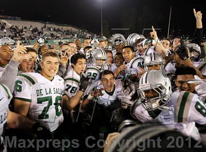 Thumbnail 1 in Folsom vs. De La Salle (CIF NorCal Regional Open Final) photogallery.