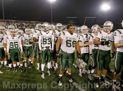 Thumbnail 1 in Folsom vs. De La Salle (CIF NorCal Regional Open Final) photogallery.
