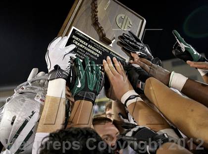 Thumbnail 3 in Folsom vs. De La Salle (CIF NorCal Regional Open Final) photogallery.