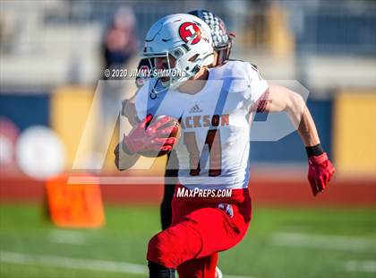 Thumbnail 1 in Platte County vs. Jackson (MSHSAA Class 5 Final) photogallery.