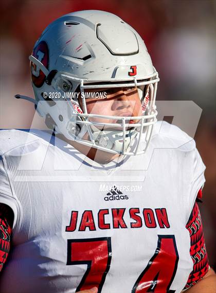 Thumbnail 2 in Platte County vs. Jackson (MSHSAA Class 5 Final) photogallery.