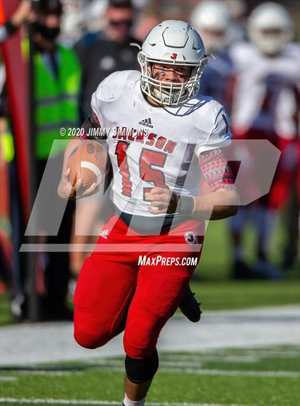 Thumbnail 2 in Platte County vs. Jackson (MSHSAA Class 5 Final) photogallery.