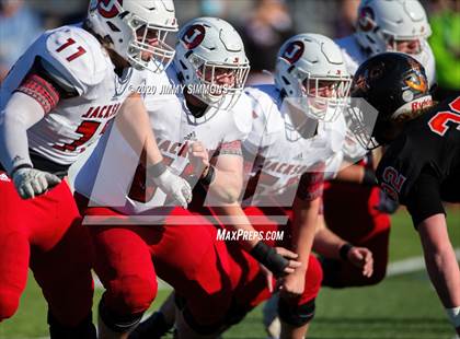 Thumbnail 2 in Platte County vs. Jackson (MSHSAA Class 5 Final) photogallery.