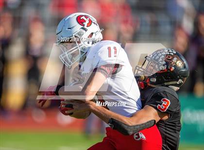 Thumbnail 2 in Platte County vs. Jackson (MSHSAA Class 5 Final) photogallery.