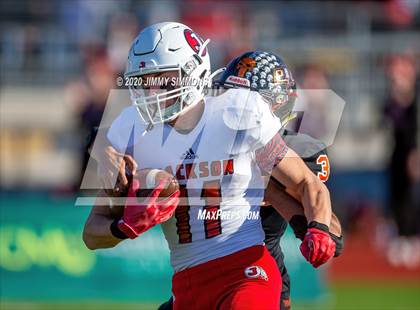 Thumbnail 3 in Platte County vs. Jackson (MSHSAA Class 5 Final) photogallery.