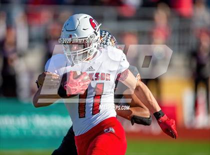Thumbnail 2 in Platte County vs. Jackson (MSHSAA Class 5 Final) photogallery.