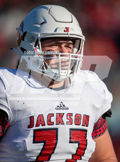 Thumbnail 3 in Platte County vs. Jackson (MSHSAA Class 5 Final) photogallery.