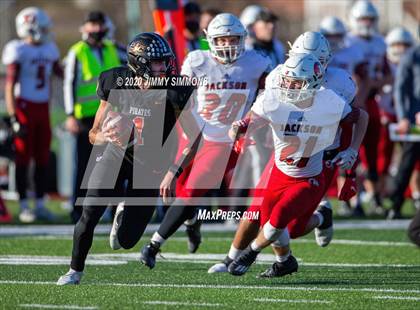 Thumbnail 2 in Platte County vs. Jackson (MSHSAA Class 5 Final) photogallery.