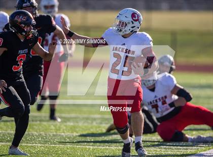 Thumbnail 1 in Platte County vs. Jackson (MSHSAA Class 5 Final) photogallery.