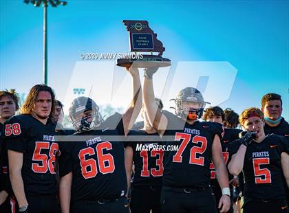 Thumbnail 2 in Platte County vs. Jackson (MSHSAA Class 5 Final) photogallery.