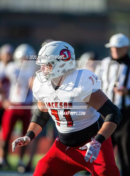 Thumbnail 1 in Platte County vs. Jackson (MSHSAA Class 5 Final) photogallery.