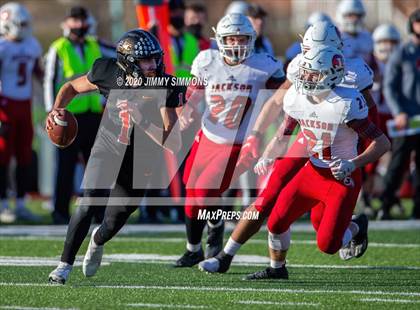Thumbnail 1 in Platte County vs. Jackson (MSHSAA Class 5 Final) photogallery.