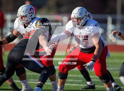 Thumbnail 2 in Platte County vs. Jackson (MSHSAA Class 5 Final) photogallery.