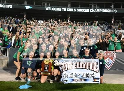 Thumbnail 3 in Rock Canyon vs. ThunderRidge (CHSAA 5A State Final) photogallery.