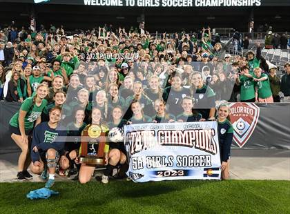 Thumbnail 2 in Rock Canyon vs. ThunderRidge (CHSAA 5A State Final) photogallery.