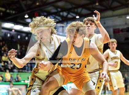 Thumbnail 2 in Delta vs. Peru (IHSAA 3A Section 24 Regional Final) photogallery.