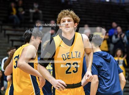 Thumbnail 3 in Delta vs. Peru (IHSAA 3A Section 24 Regional Final) photogallery.