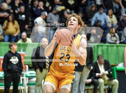 Thumbnail 3 in Delta vs. Peru (IHSAA 3A Section 24 Regional Final) photogallery.