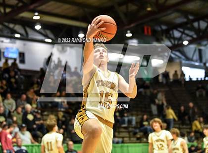 Thumbnail 3 in Delta vs. Peru (IHSAA 3A Section 24 Regional Final) photogallery.