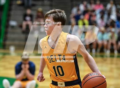 Thumbnail 3 in Delta vs. Peru (IHSAA 3A Section 24 Regional Final) photogallery.
