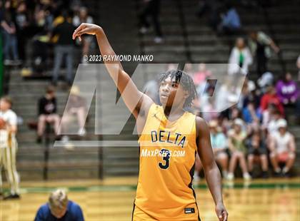 Thumbnail 2 in Delta vs. Peru (IHSAA 3A Section 24 Regional Final) photogallery.