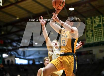 Thumbnail 3 in Delta vs. Peru (IHSAA 3A Section 24 Regional Final) photogallery.