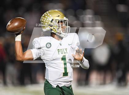 Thumbnail 1 in Long Beach Poly @ Los Alamitos (CIF SS Division 1 Round 2) photogallery.