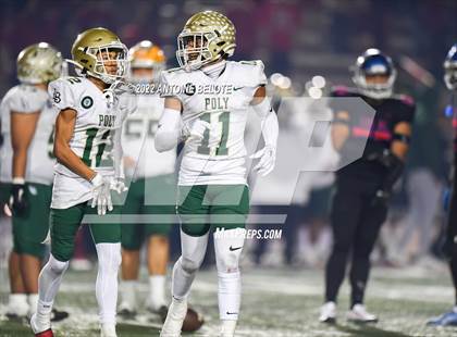 Thumbnail 1 in Long Beach Poly @ Los Alamitos (CIF SS Division 1 Round 2) photogallery.