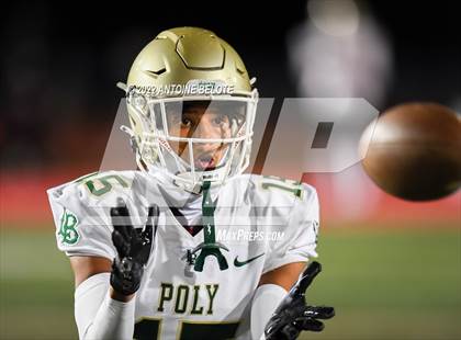 Thumbnail 3 in Long Beach Poly @ Los Alamitos (CIF SS Division 1 Round 2) photogallery.