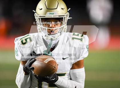 Thumbnail 1 in Long Beach Poly @ Los Alamitos (CIF SS Division 1 Round 2) photogallery.