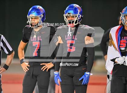 Thumbnail 1 in Long Beach Poly @ Los Alamitos (CIF SS Division 1 Round 2) photogallery.