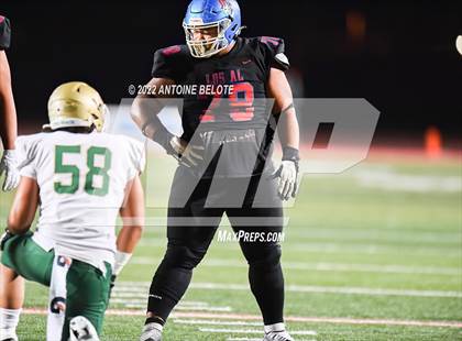 Thumbnail 1 in Long Beach Poly @ Los Alamitos (CIF SS Division 1 Round 2) photogallery.