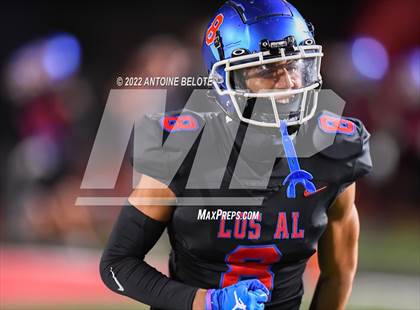 Thumbnail 1 in Long Beach Poly @ Los Alamitos (CIF SS Division 1 Round 2) photogallery.