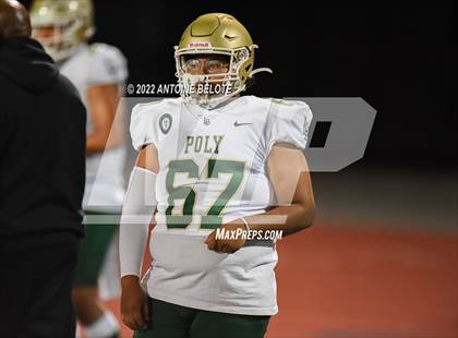 Thumbnail 1 in Long Beach Poly @ Los Alamitos (CIF SS Division 1 Round 2) photogallery.