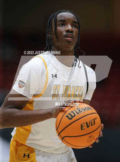 Thumbnail 2 in St. Frances Academy vs. Booker T. Washington (King Cotton Classic) photogallery.